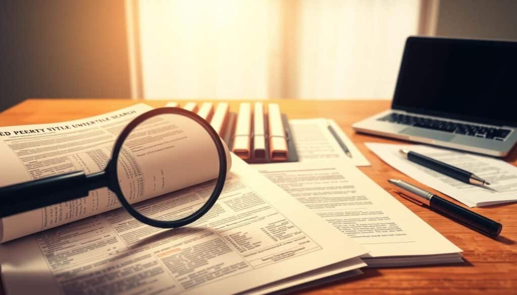 what is a title search