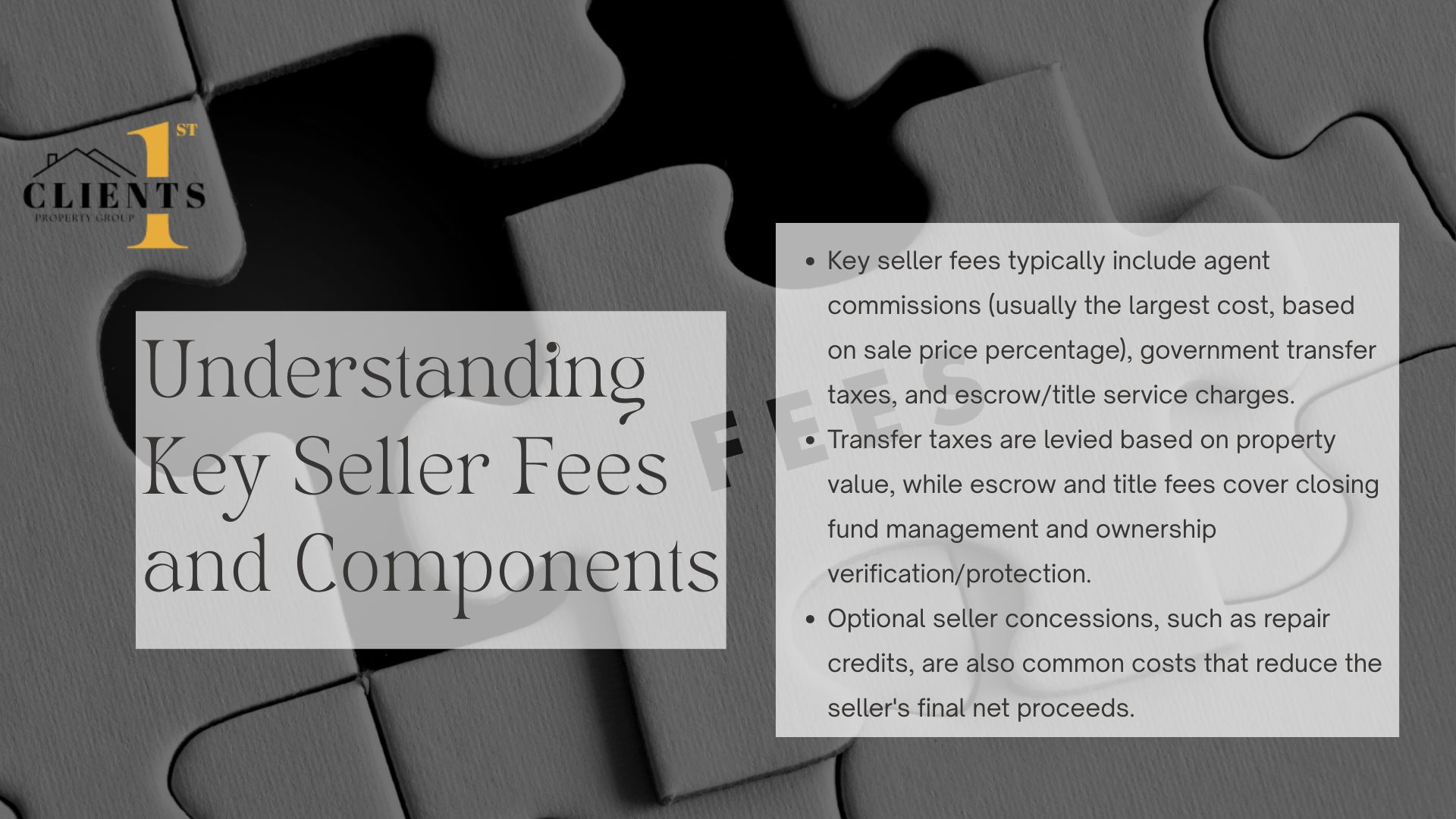 selling a home involves more than just listing a property