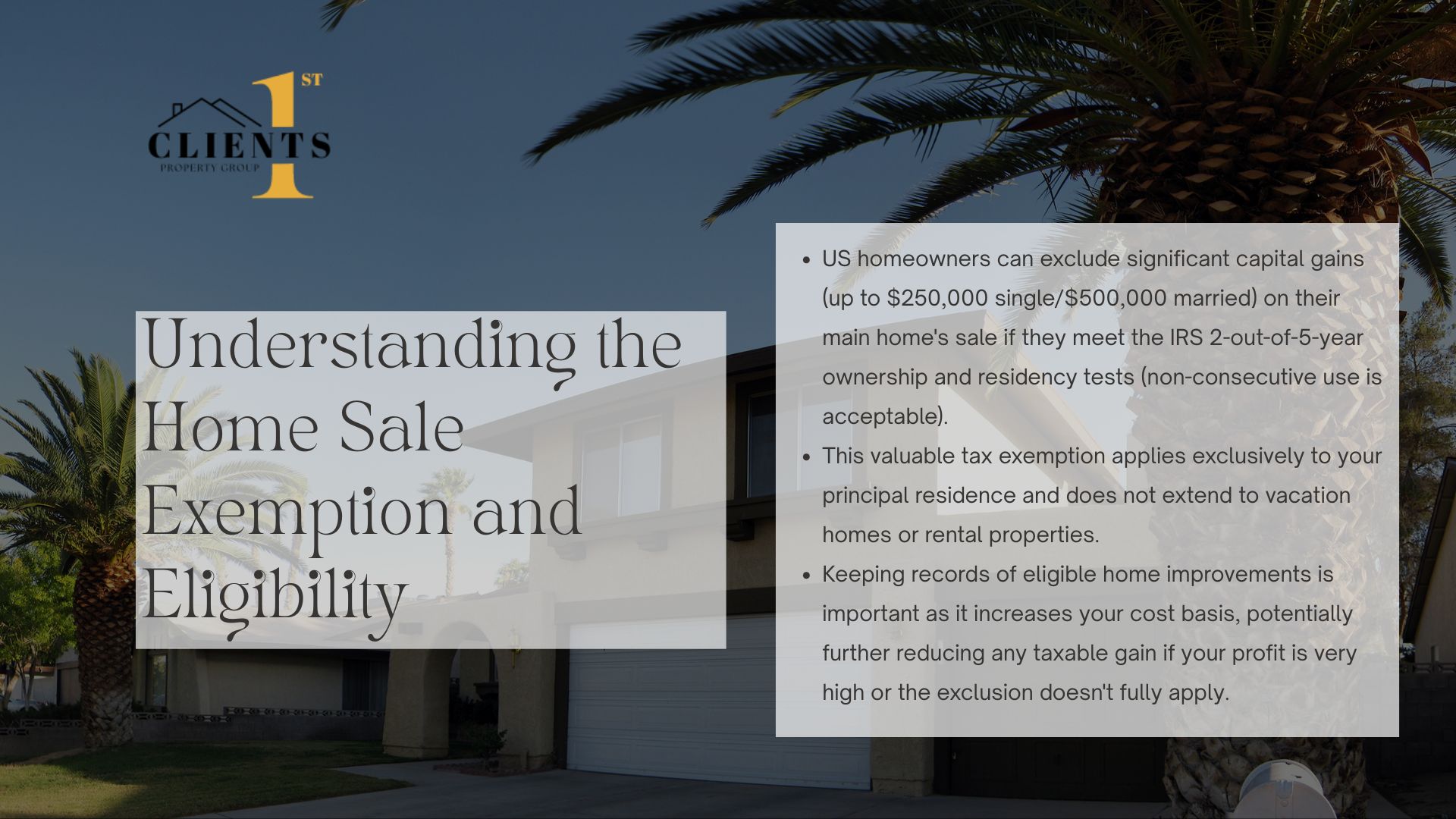 selling a home often comes with financial surprises, especially when taxes enter the picture