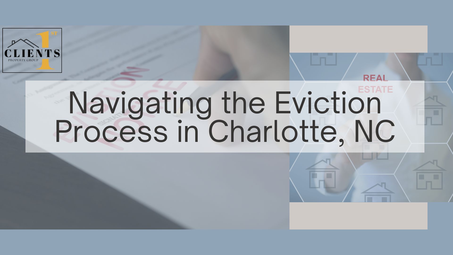 more than 22% of eviction cases in mecklenburg county come from not knowing north carolina&rsquo;s laws, clients 1st property group0060