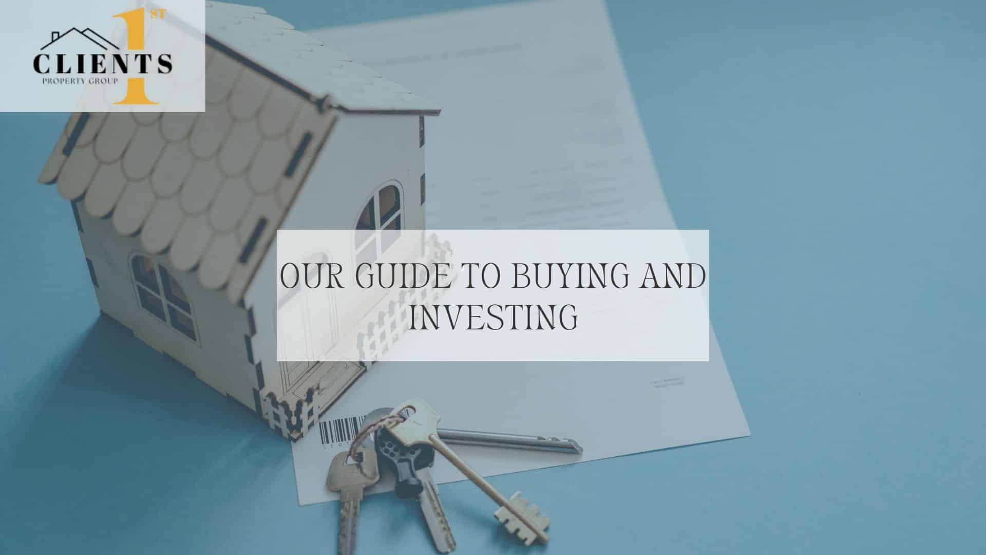Clients 1st Property Group blog header showcasing real estate tips and market insights for buyers and sellers.