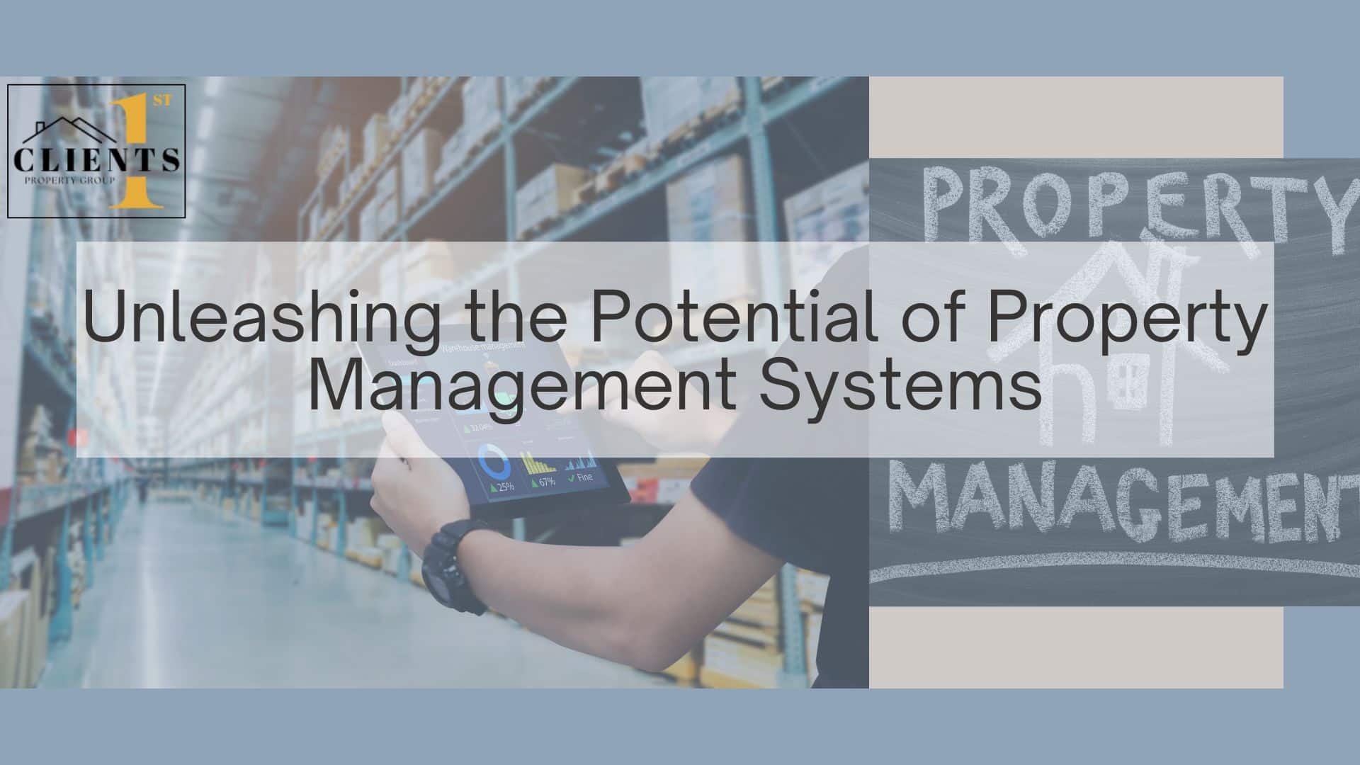 Clients 1st Property Group logo illustrating real estate services for buyers and sellers.